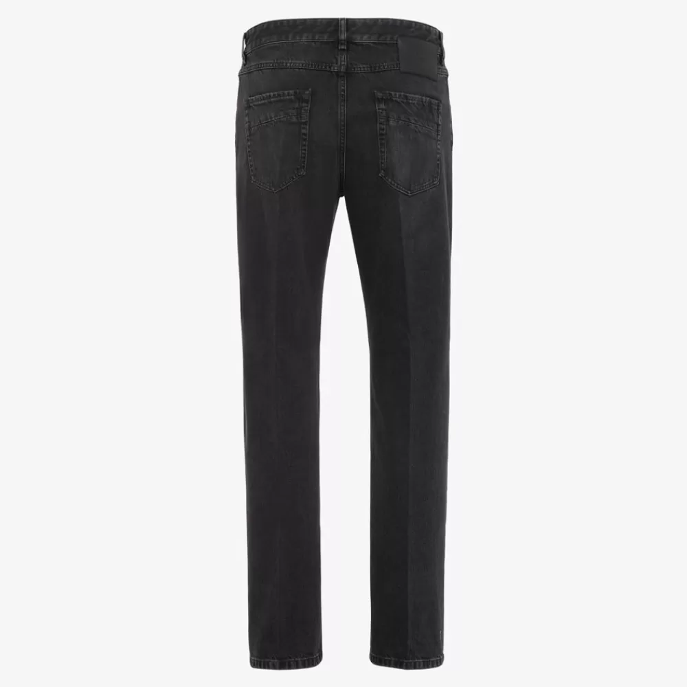 Denim E Pantaloni>Fendi Jeans In Denim Nero