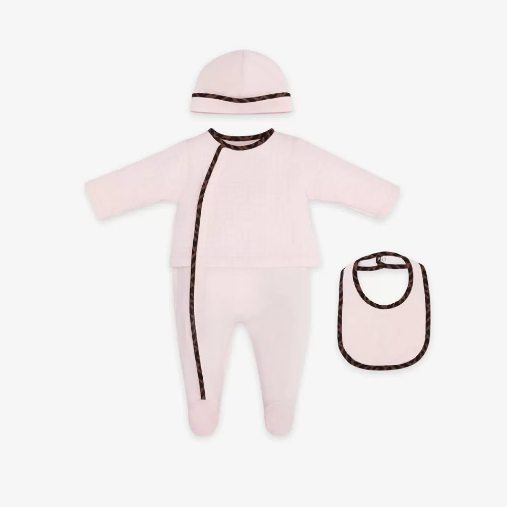 Bambina>Fendi Kit Baby In Cotone Trapuntato