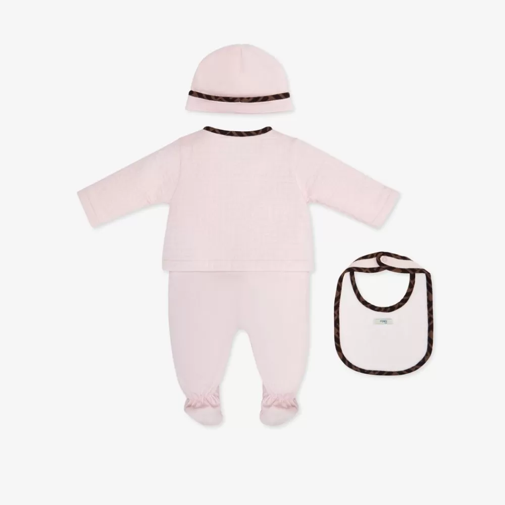 Bambina>Fendi Kit Baby In Cotone Trapuntato