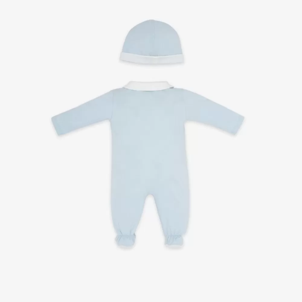 Bambina>Fendi Kit Baby In Jersey Celeste