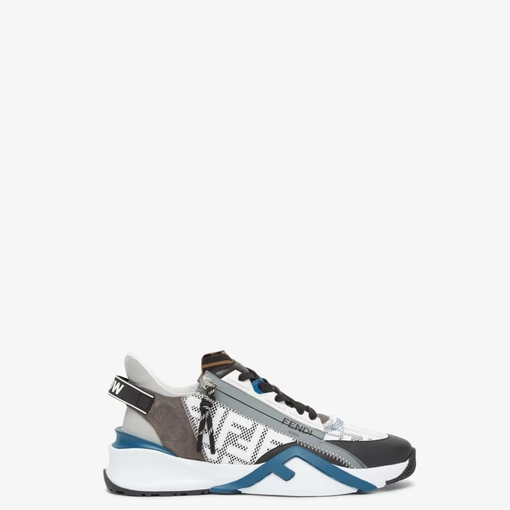 Sneakers>Fendi Low Top In Lycra® Bianca