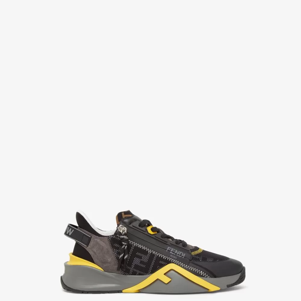 Sneakers>Fendi Low Top In Lycra® Grigia