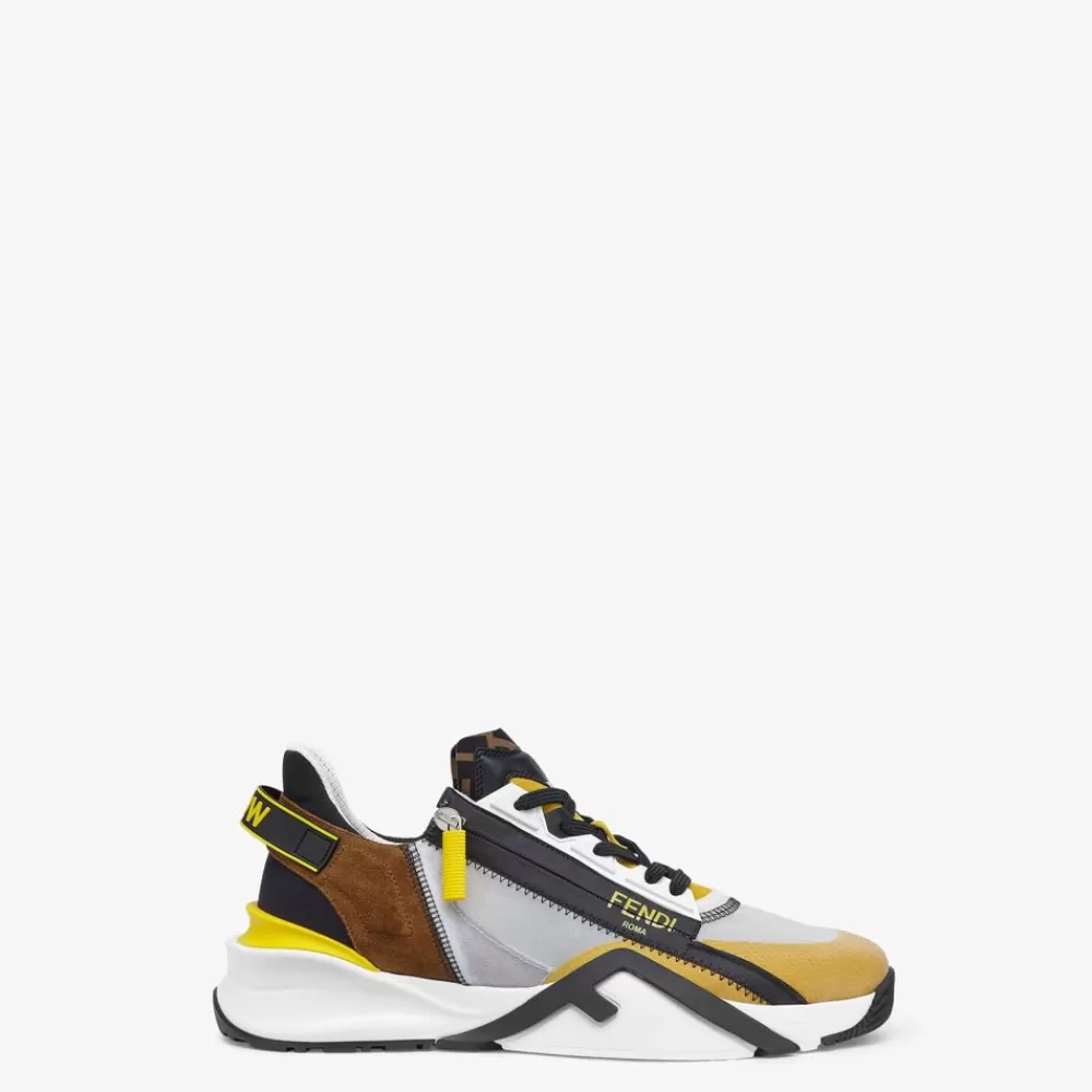 Sneakers>Fendi Low Top In Nylon Multicolor