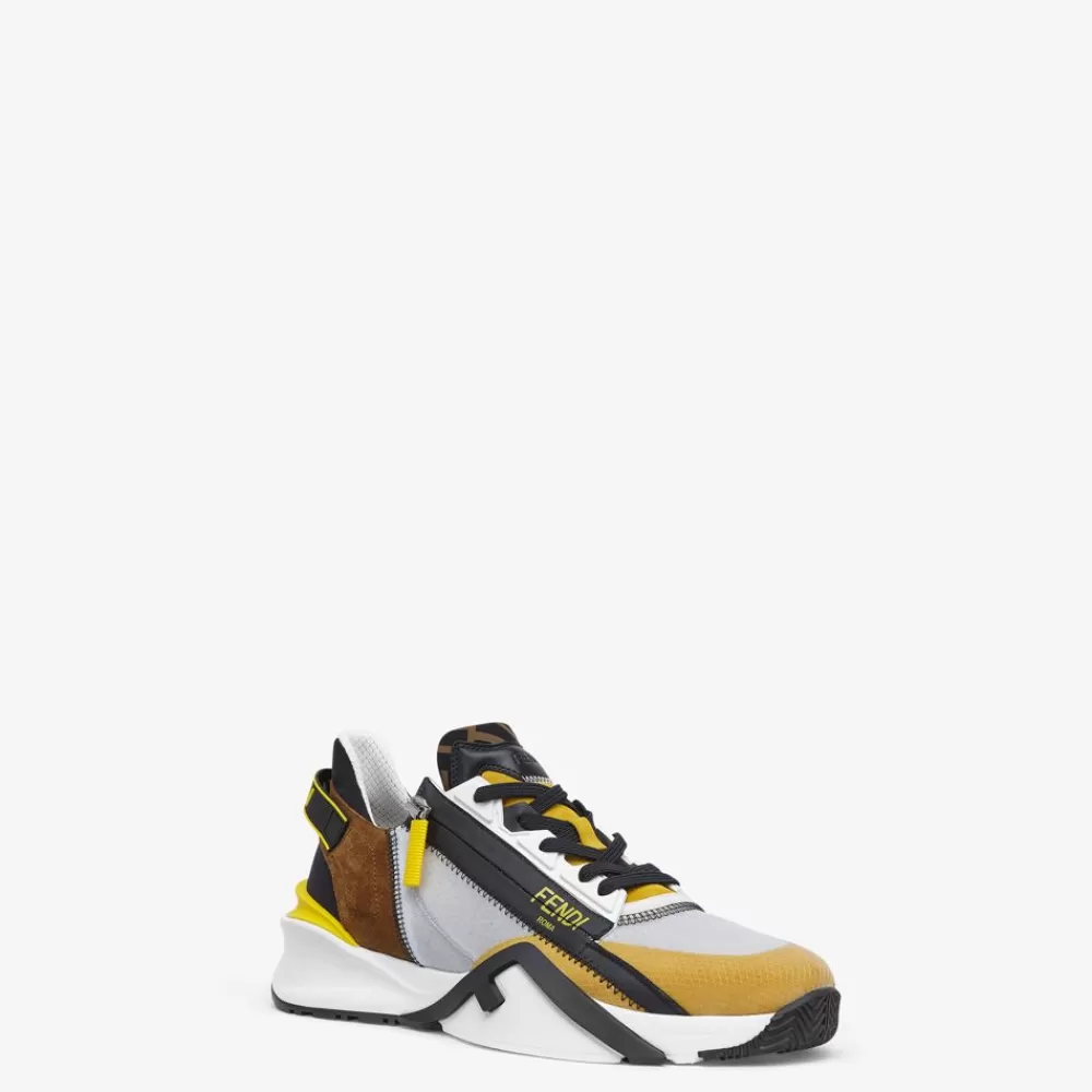 Sneakers>Fendi Low Top In Nylon Multicolor