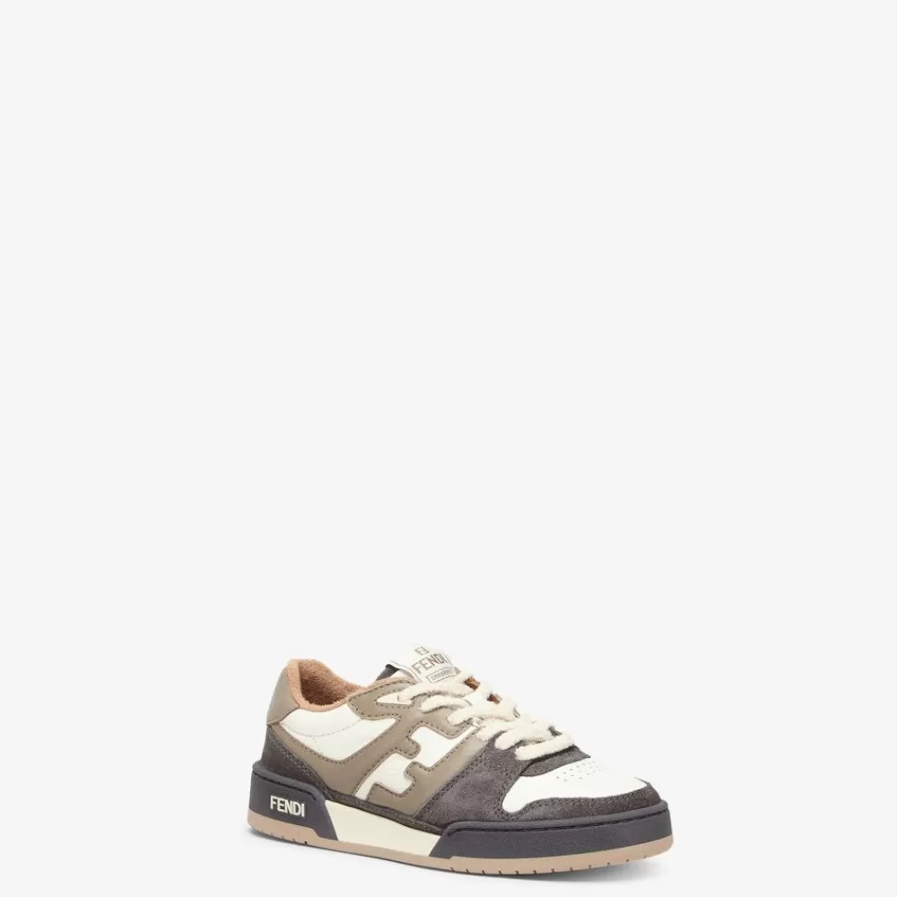 Sneakers>Fendi Low Top In Pelle Multicolor