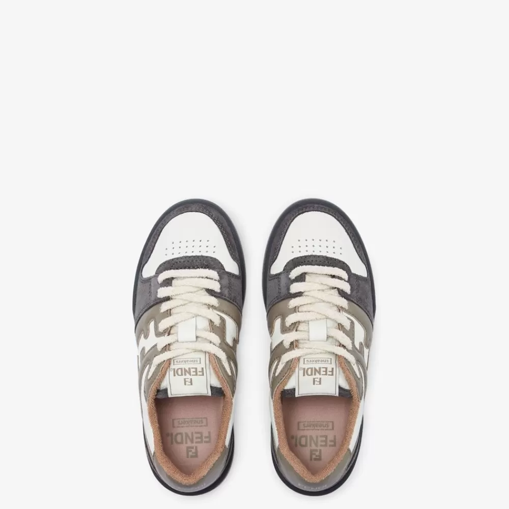 Sneakers>Fendi Low Top In Pelle Multicolor