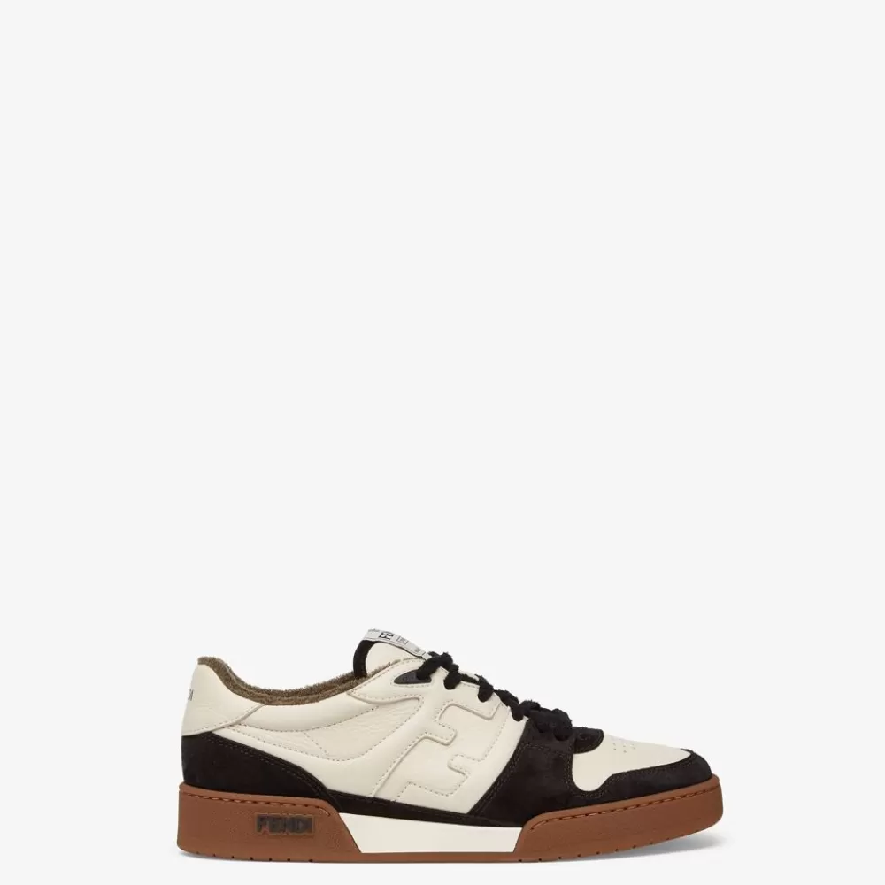 Sneakers>Fendi Low Top In Suede Nera