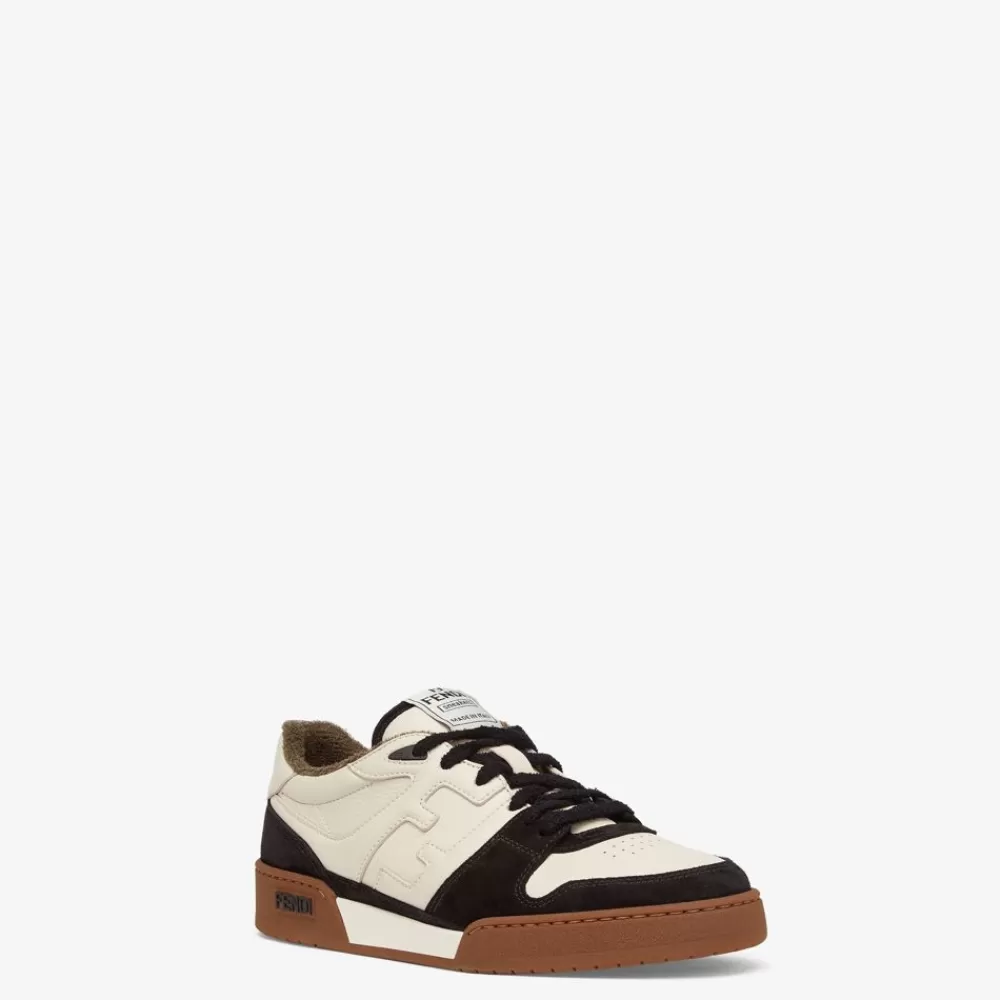 Sneakers>Fendi Low Top In Suede Nera