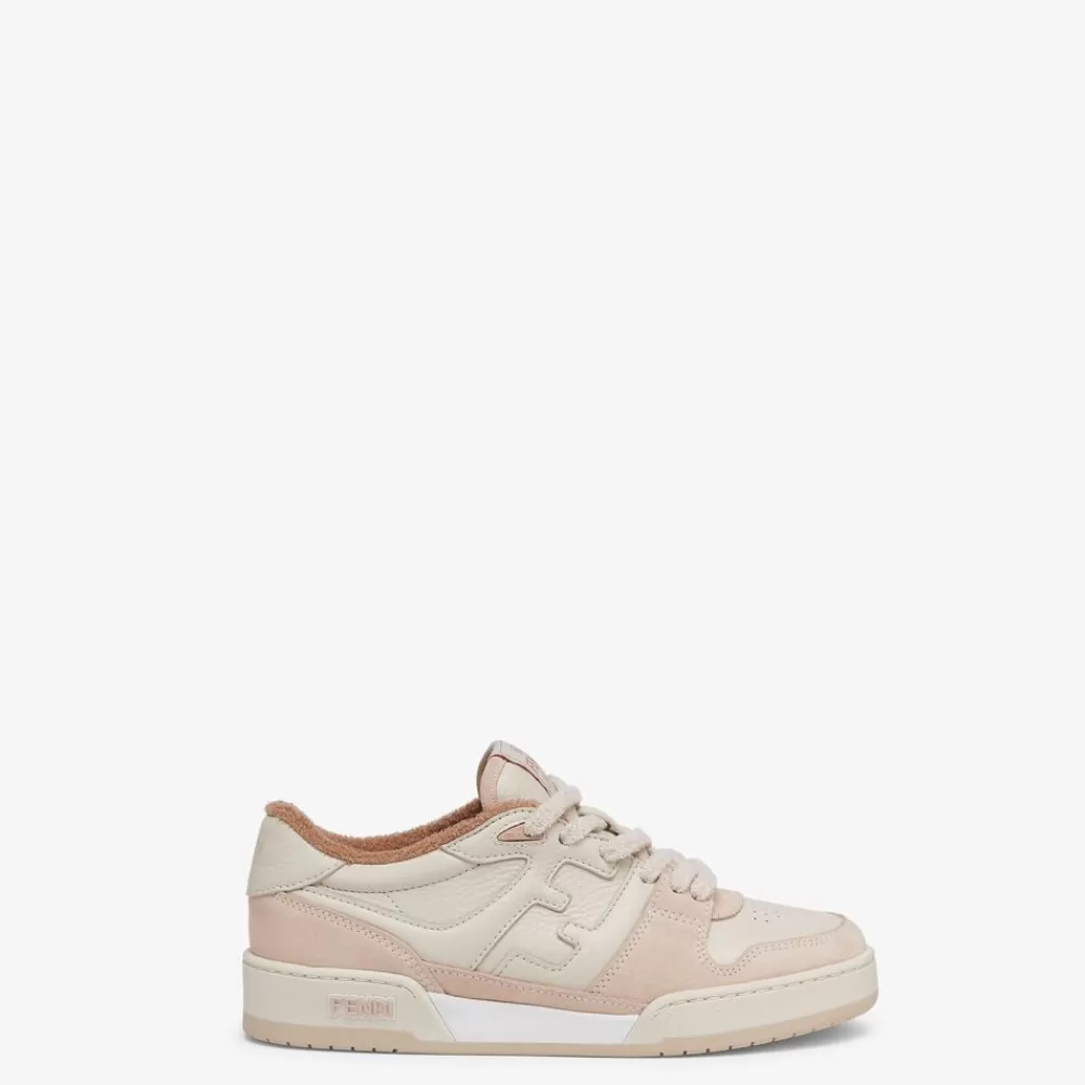Sneakers>Fendi Low Top In Suede Rosa