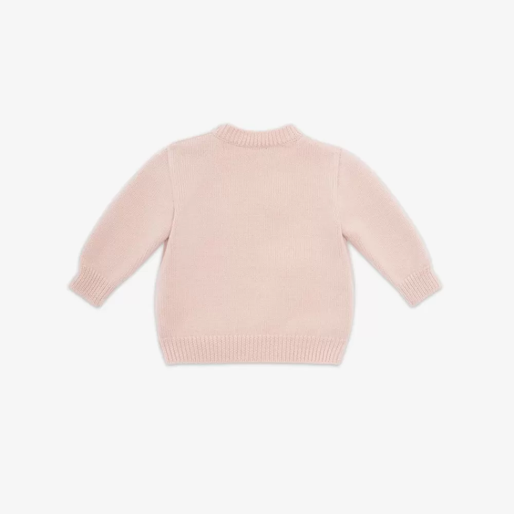 Bambina>Fendi Maglia Di Lana Baby Con Scritta
