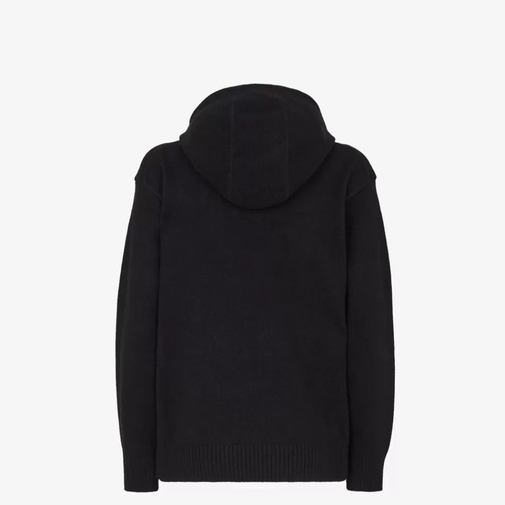 Activewear>Fendi Maglia In Cashmere Eco Nero