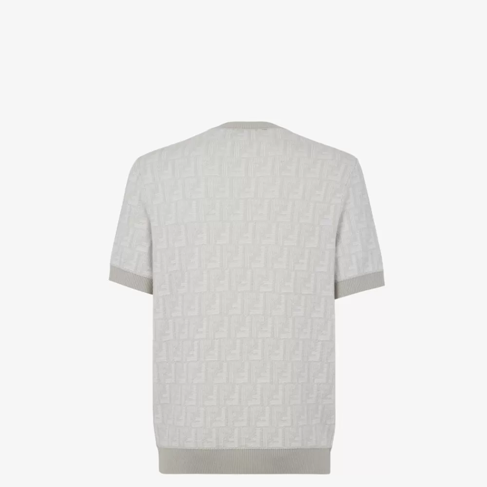 Maglieria>Fendi Maglia In Lana Beige