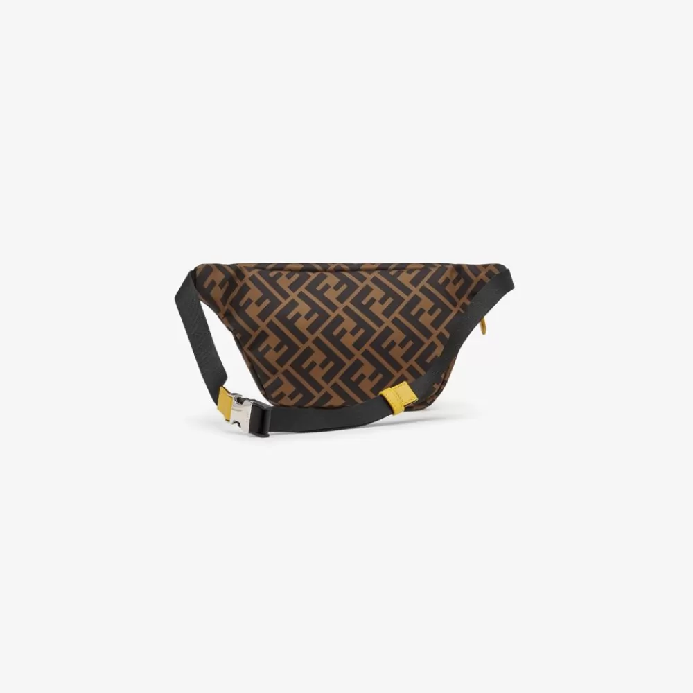 Accessori>Fendi Marsupio In Nylon Con Logo Roma