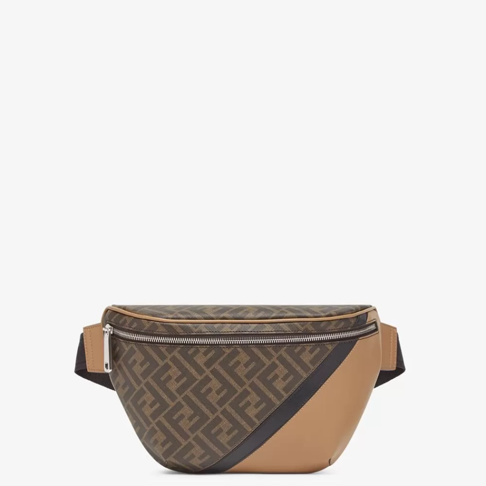 Borse Mini>Fendi Marsupio In Pelle Multicolor