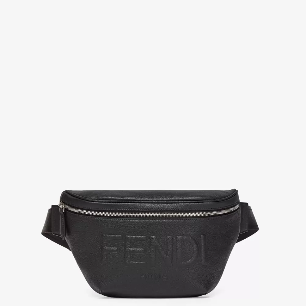 Borse Mini>Fendi Marsupio In Pelle Nera