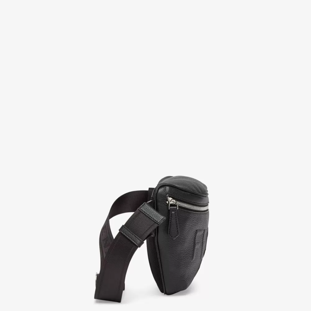 Borse Mini>Fendi Marsupio In Pelle Nera
