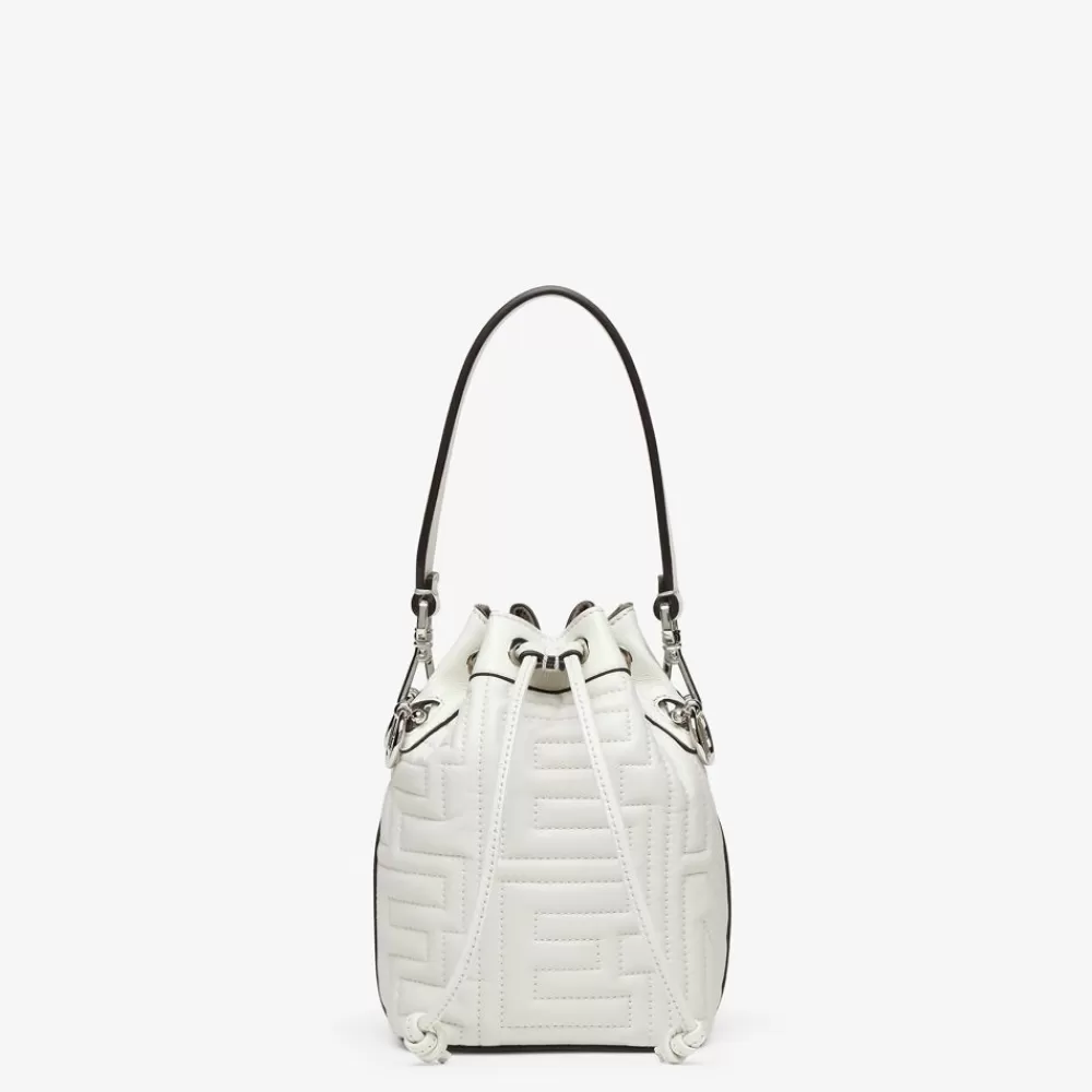 Borse Mini>Fendi Mini Borsa By Marc Jacobs In Nappa Trapuntata Bianca