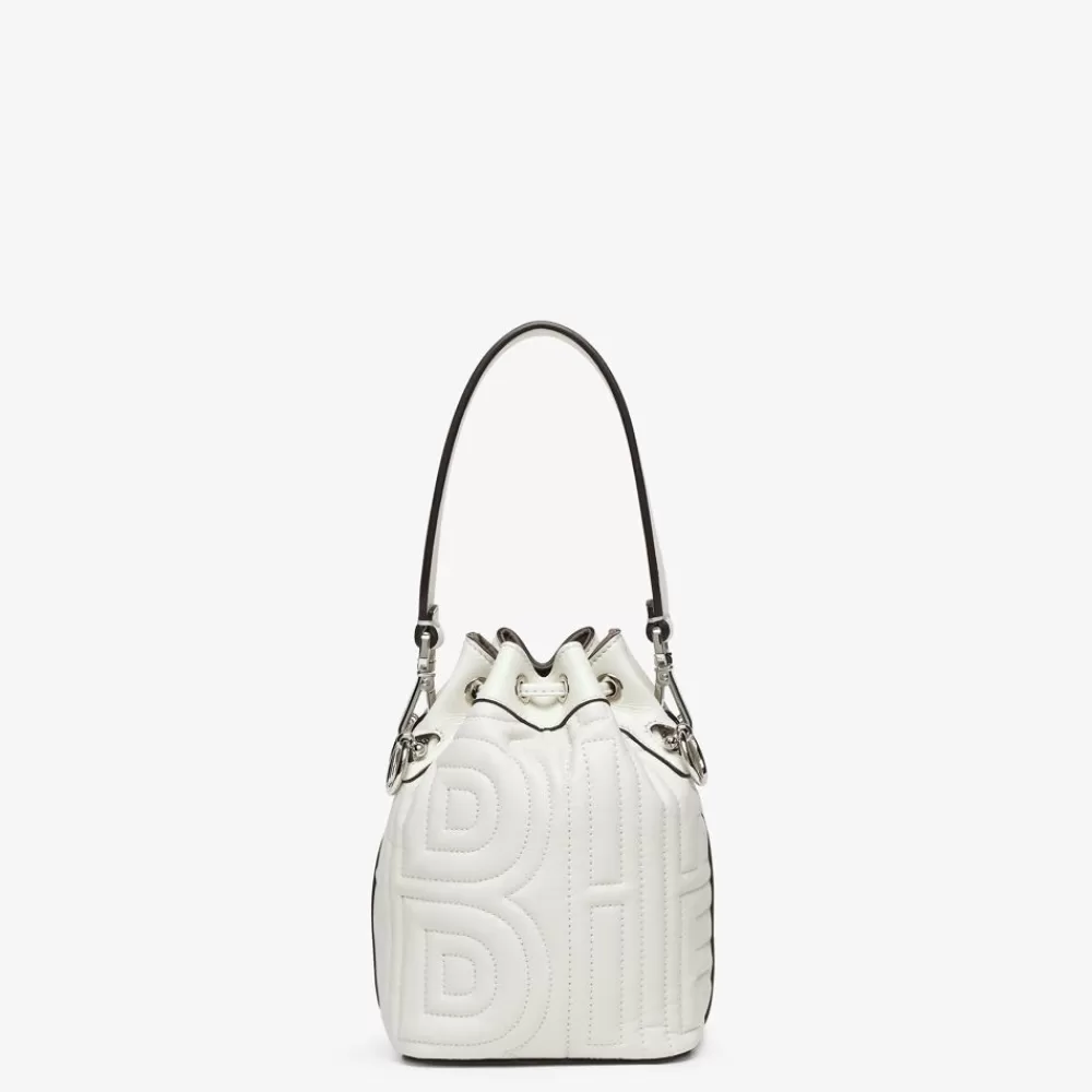 Borse Mini>Fendi Mini Borsa By Marc Jacobs In Nappa Trapuntata Bianca