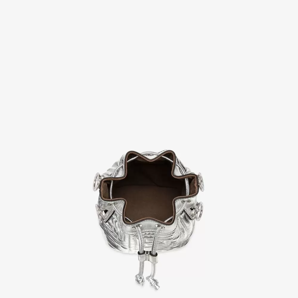 Borse Mini>Fendi Mini Borsa By Marc Jacobs In Pelle Trapuntata Argento