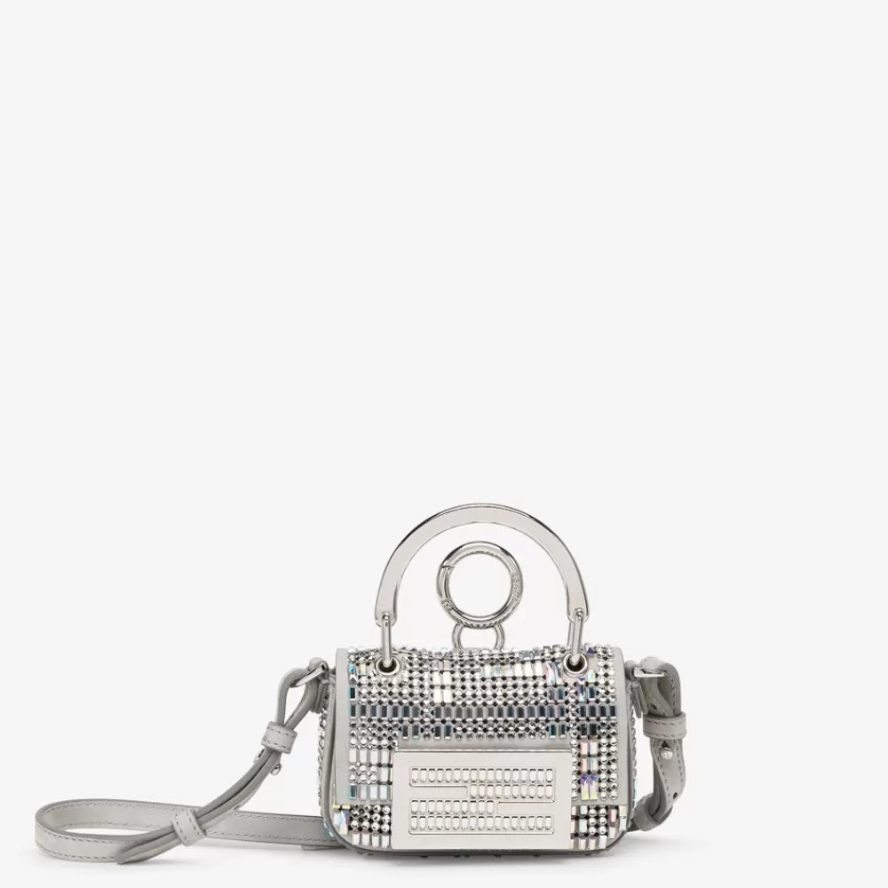Miniature Bags>Fendi Minibag By Marc Jacobs In Nabuk Grigio