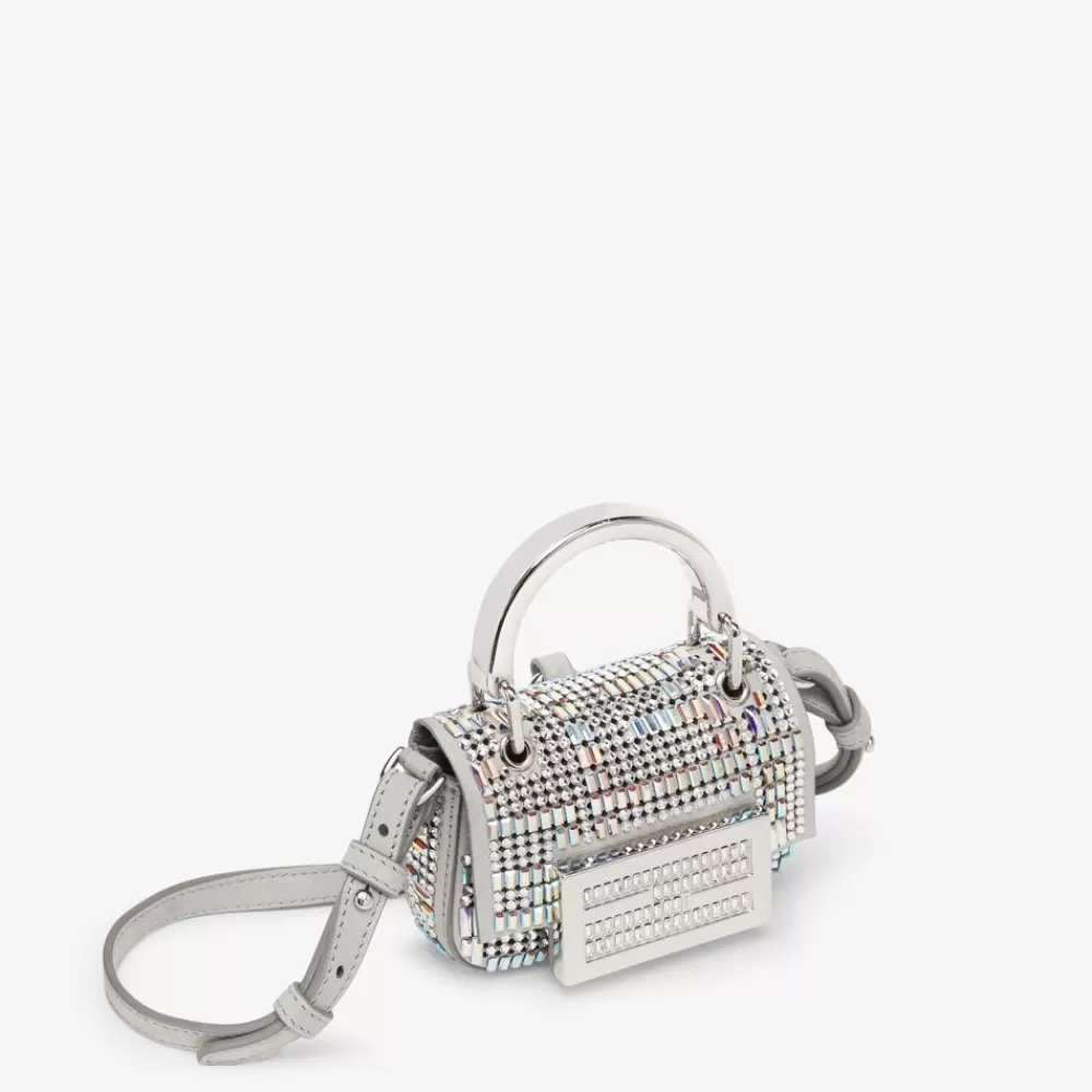 Miniature Bags>Fendi Minibag By Marc Jacobs In Nabuk Grigio