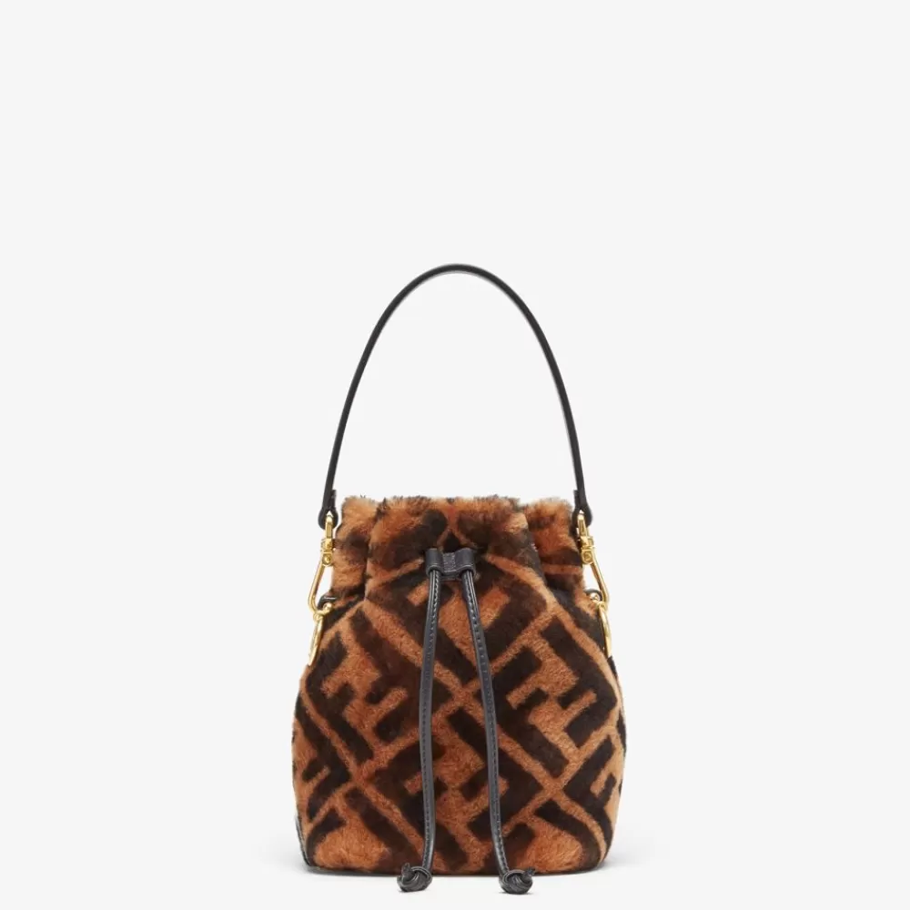 Borse Mini>Fendi Minibag In Montone Marrone