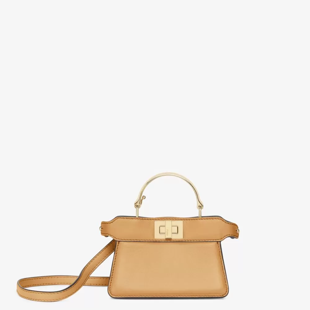 Miniature Bags>Fendi Minibag In Nappa Beige