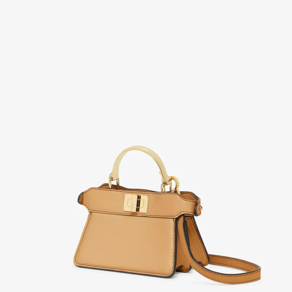 Miniature Bags>Fendi Minibag In Nappa Beige