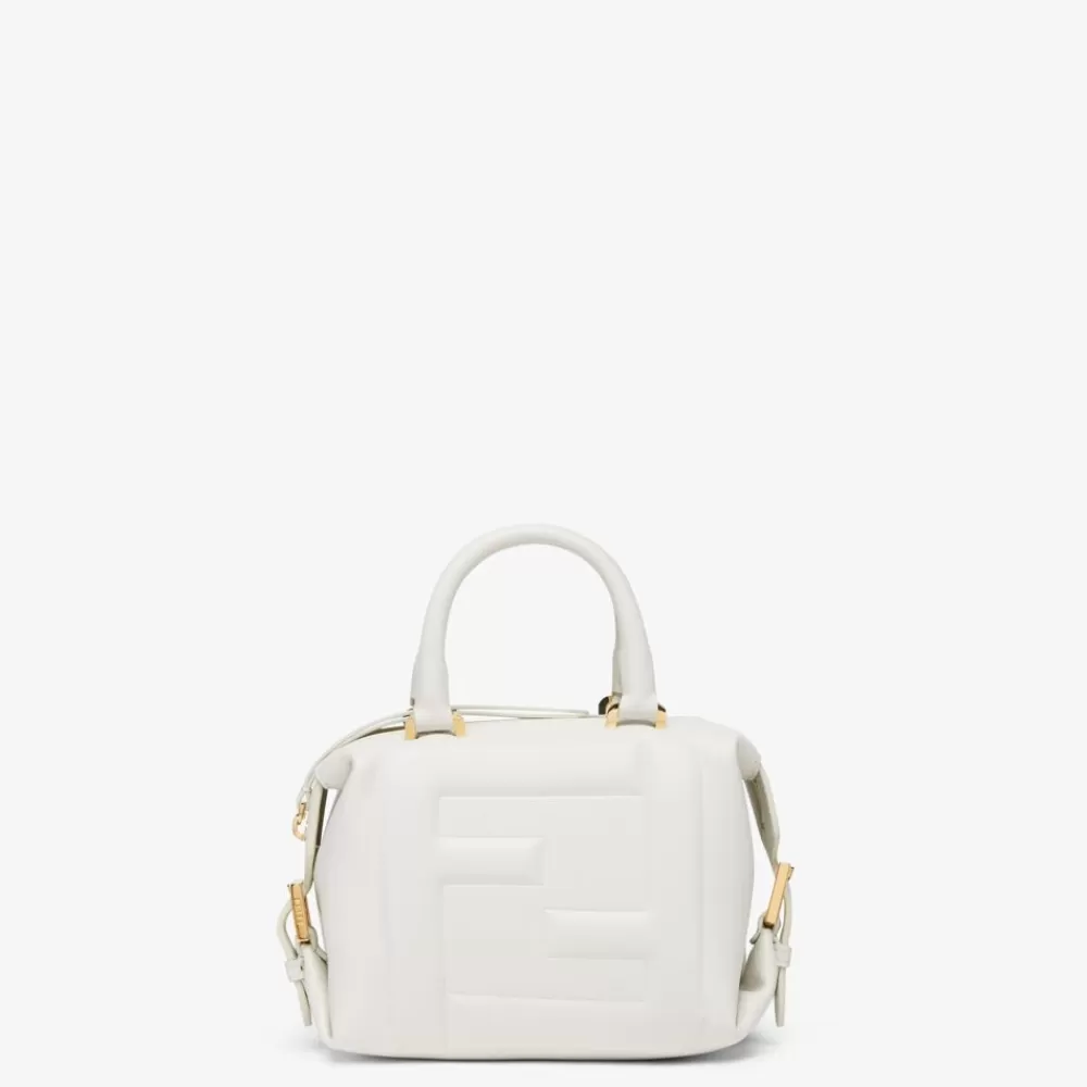 Borse Mini>Fendi Minibag In Nappa Bianco Ghiaccio
