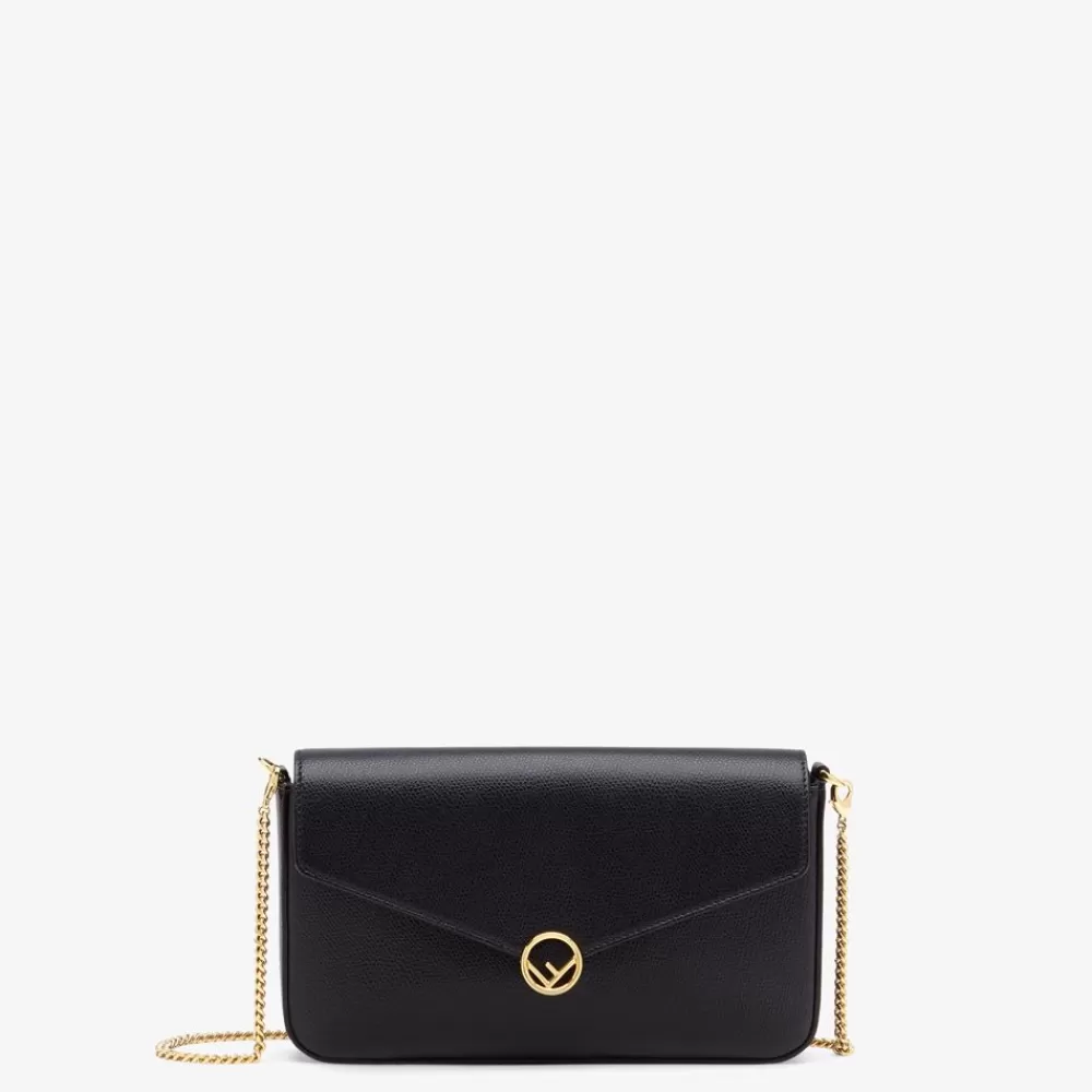 Miniature Bags>Fendi Minibag In Pelle Nera