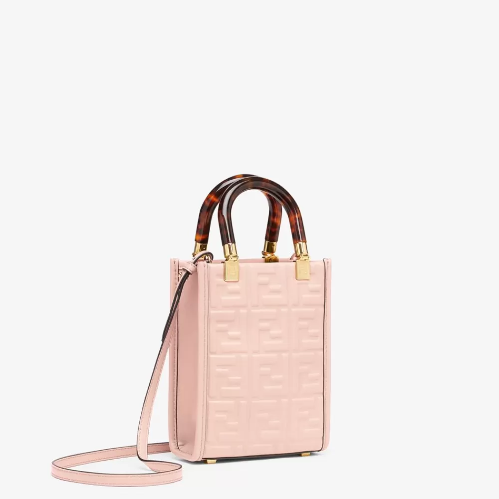 Borse Mini>Fendi Minibag In Pelle Rosa