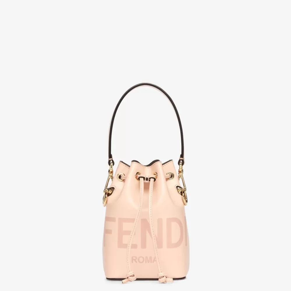Borse Mini>Fendi Minibag In Pelle Rosa Chiaro