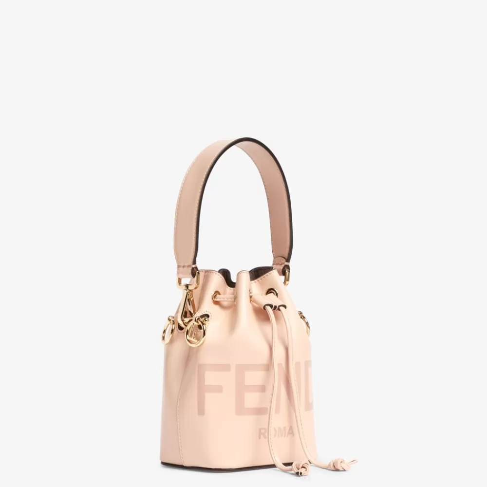 Borse Mini>Fendi Minibag In Pelle Rosa Chiaro