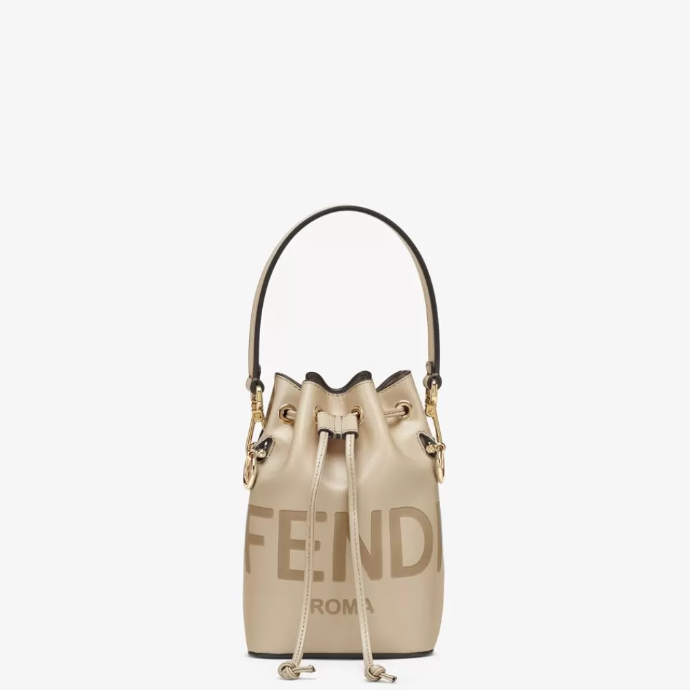 Borse Mini>Fendi Minibag In Pelle Tortora