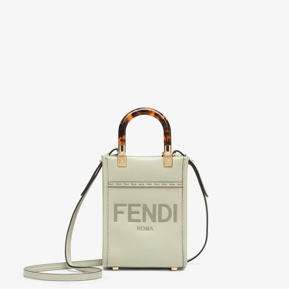 Borse Mini>Fendi Minibag In Pelle Verde Chiaro