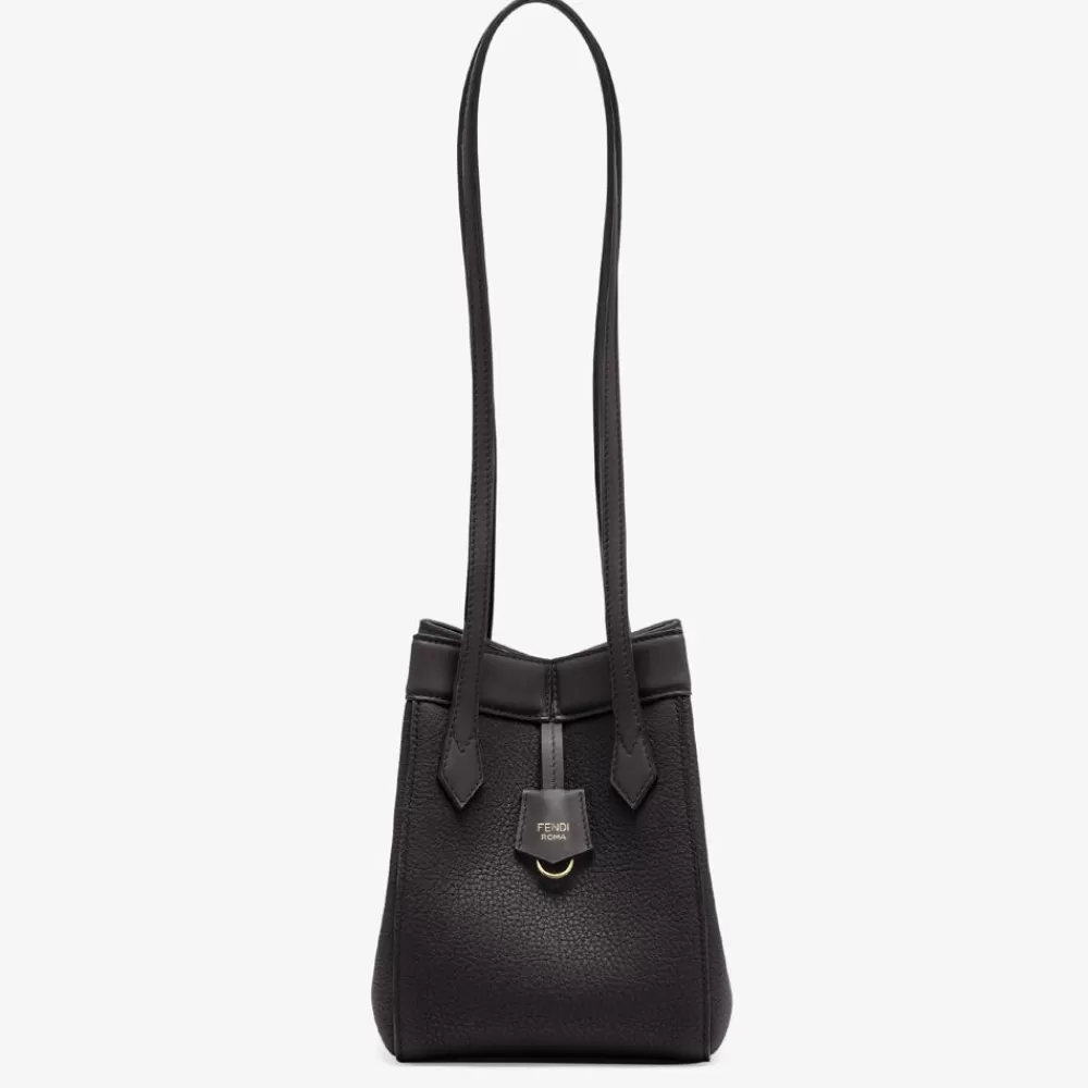 Borse Mini>Fendi Minibag Trasformabile In Pelle Nera