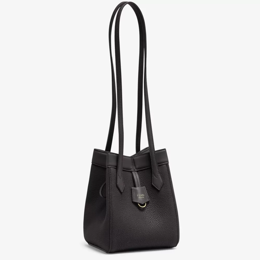 Borse Mini>Fendi Minibag Trasformabile In Pelle Nera