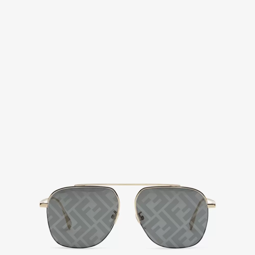 Occhiali>Fendi Occhiali Da Sole Color Oro
