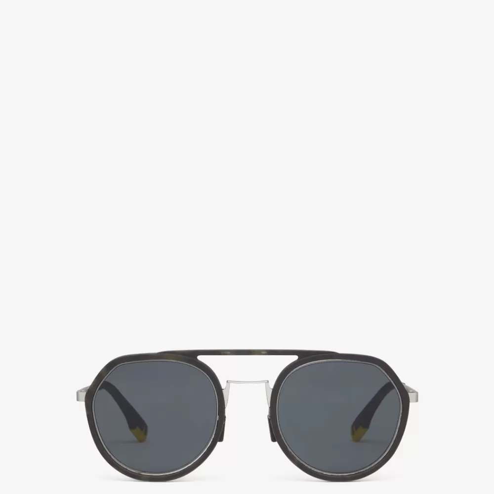 Occhiali>Fendi Occhiali Da Sole Havana
