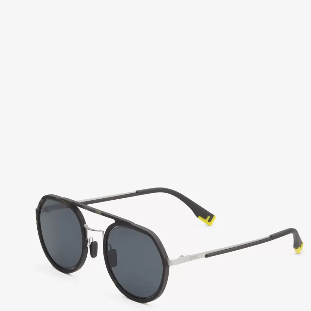 Occhiali>Fendi Occhiali Da Sole Havana