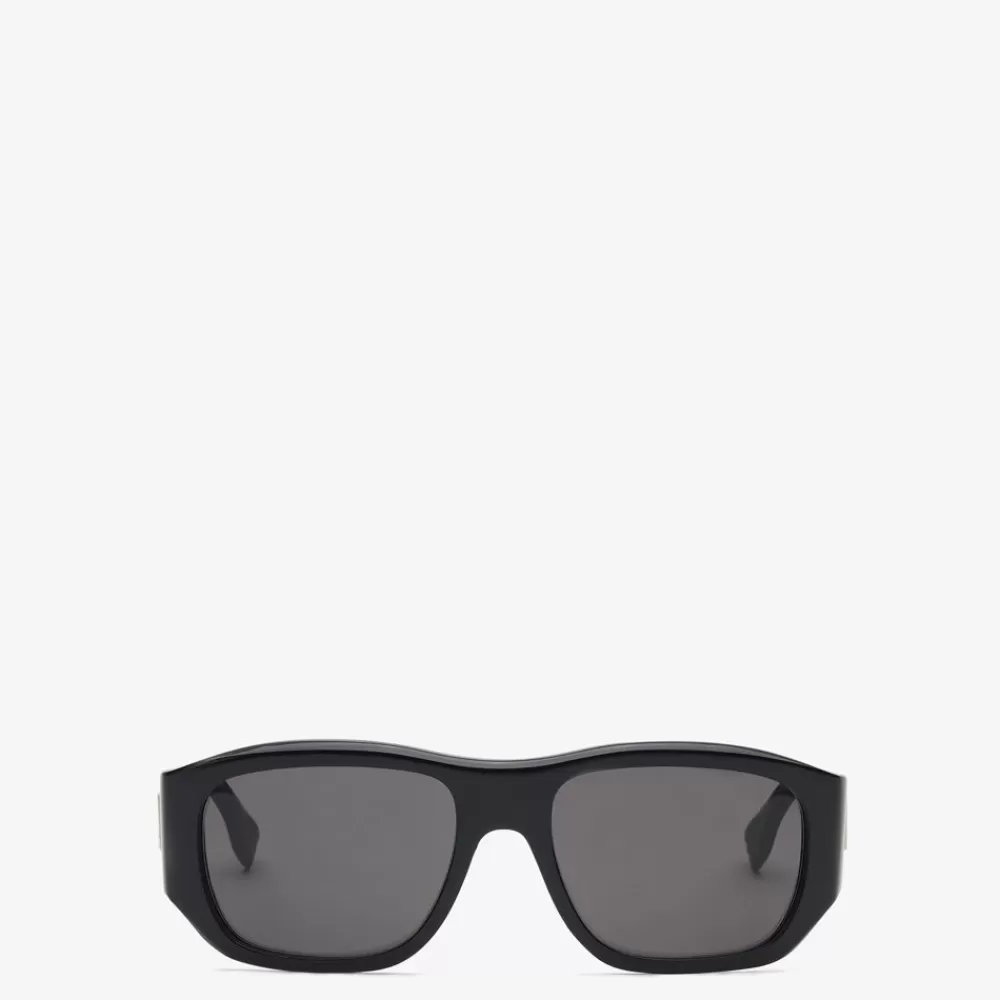 Occhiali>Fendi Occhiali Da Sole In Acetato Grigio