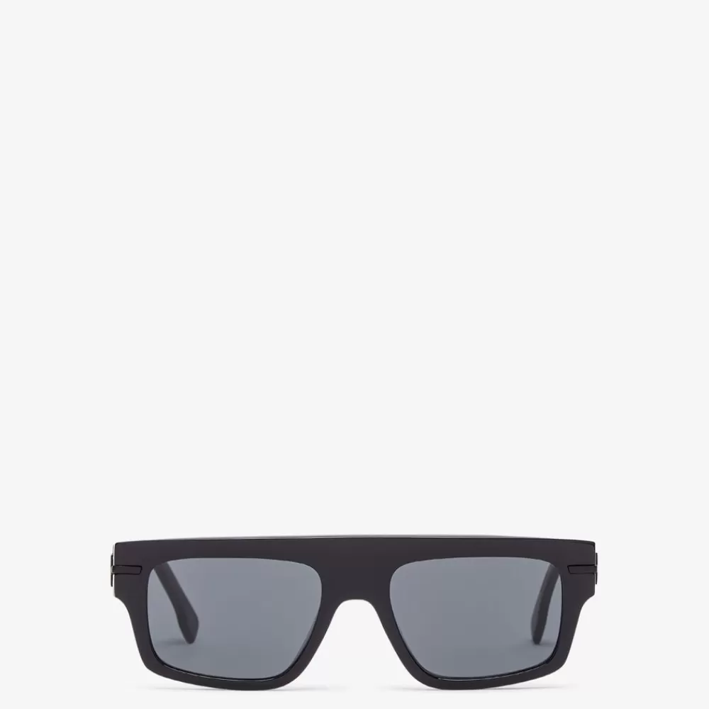 Occhiali>Fendi Occhiali Da Sole In Acetato Nero