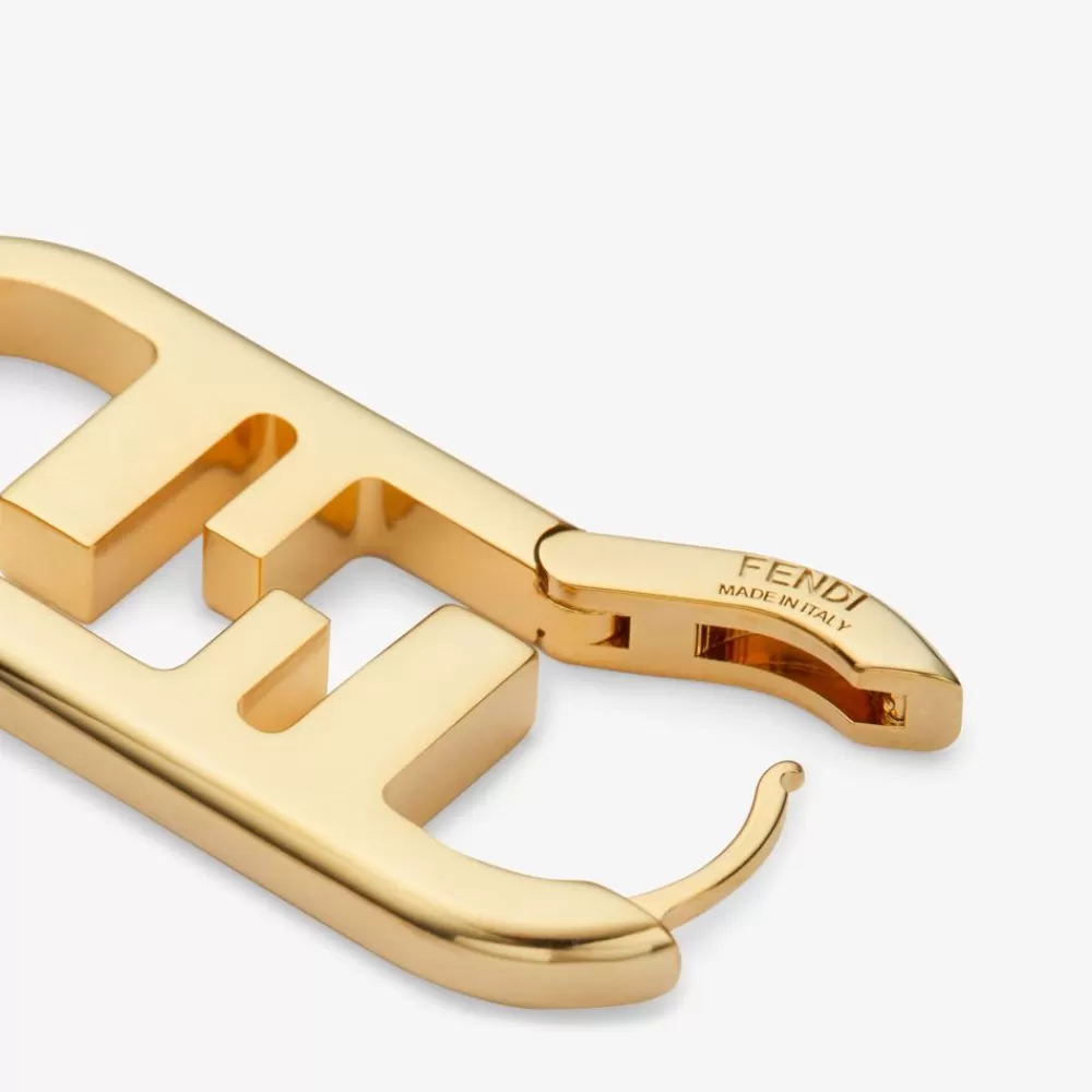 Orecchini E Spille>Fendi Orecchino Color Oro