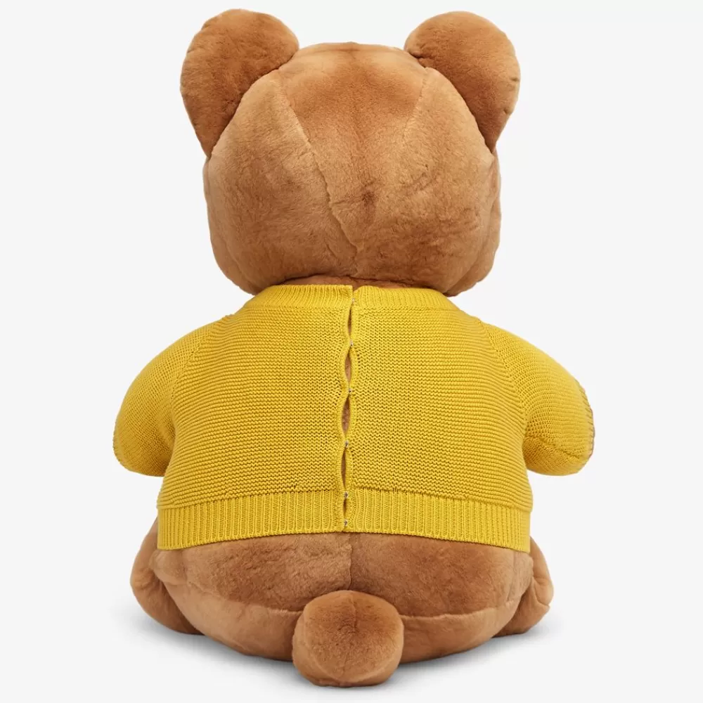 Accessori>Fendi Orso Gigante In Visone Epilato Color Miele