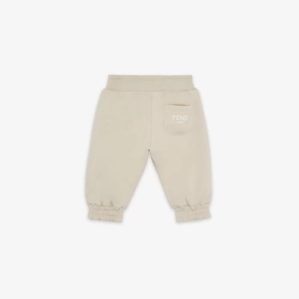 Bambina>Fendi Pantalone Baby Reversibile Felpa E Popeline Multicolor