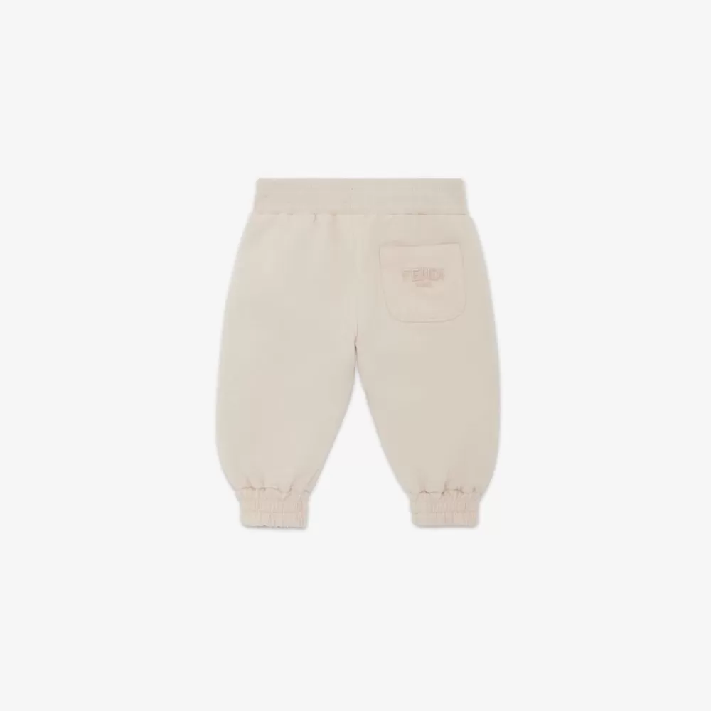 Bambina>Fendi Pantalone Baby Reversibile In Jersey E Nylon Multicolor