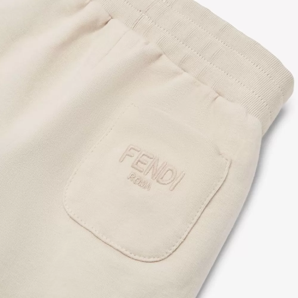 Bambina>Fendi Pantalone Baby Reversibile In Jersey E Nylon Multicolor