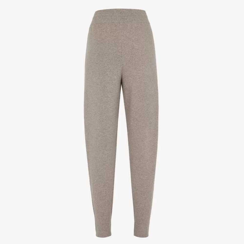 Completi>Fendi Pantalone In Cashmere Eco Beige