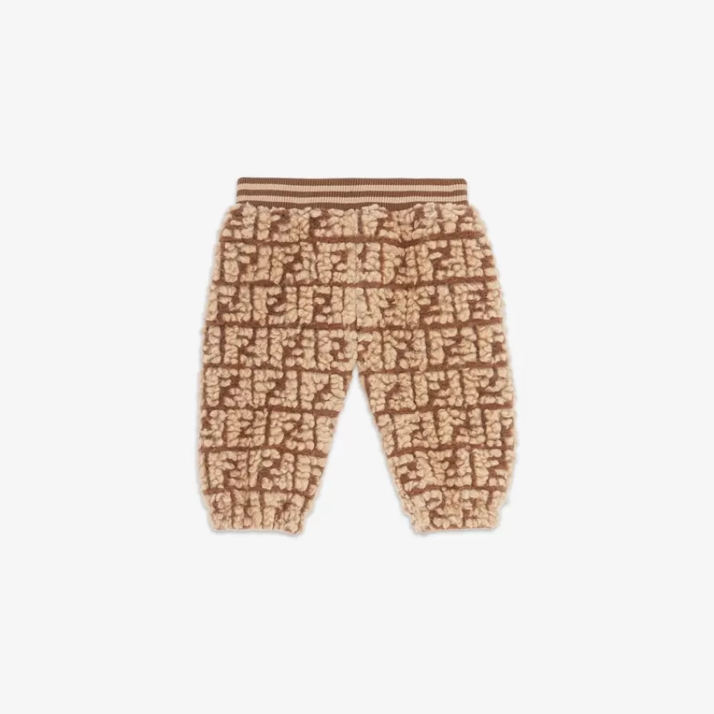 Bambina>Fendi Pantaloni Baby In Lana Con Logo