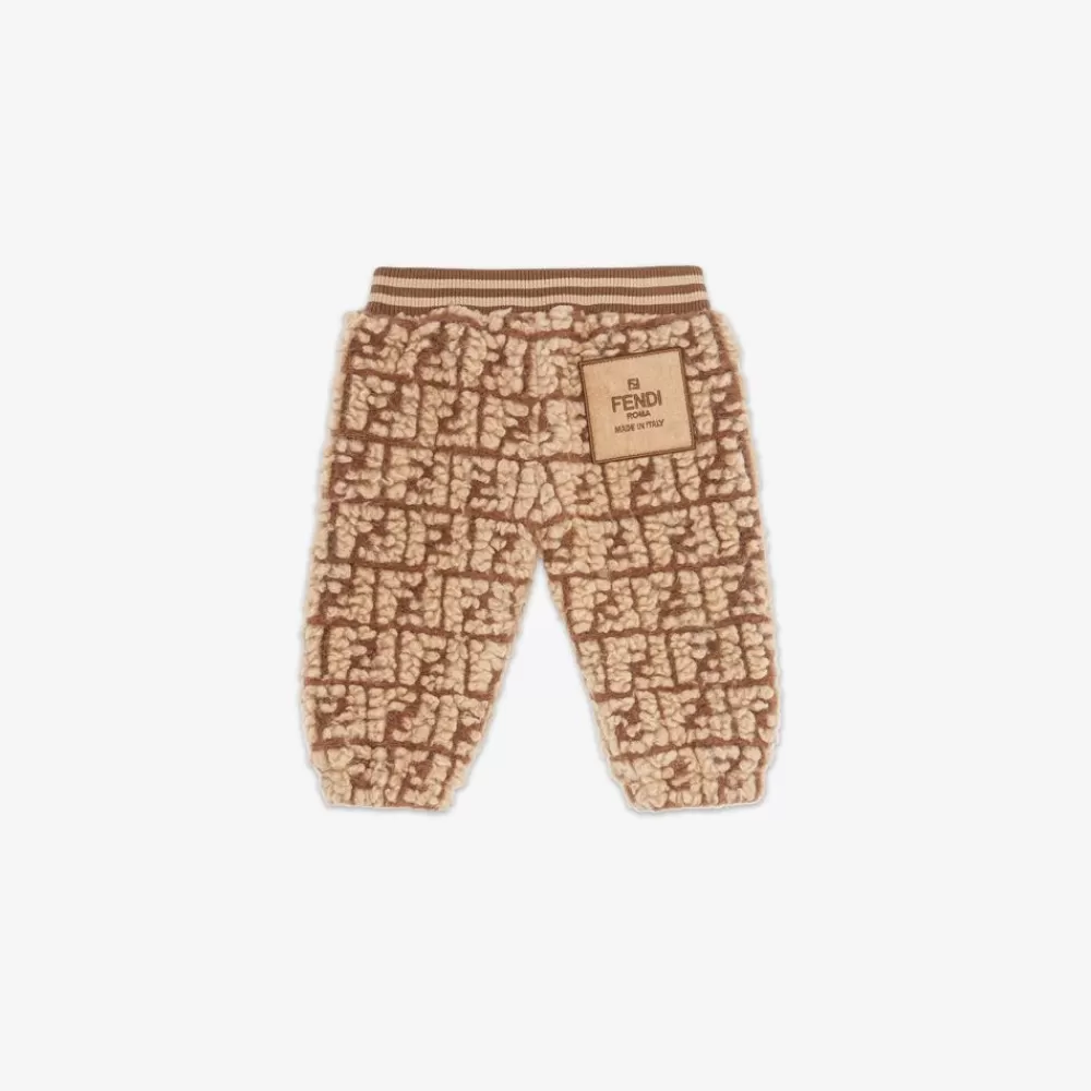Bambina>Fendi Pantaloni Baby In Lana Con Logo